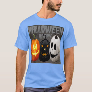 Pumpkins and Happy Halloween Halloween T-Shirt