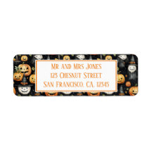 Pumpkins and Monsters Halloween