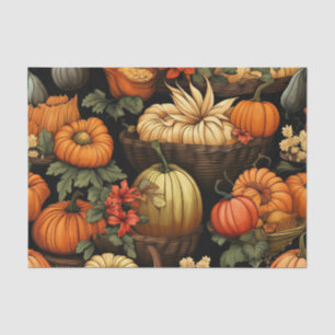 Pumpkins and More, Autumn, Tissue Paper