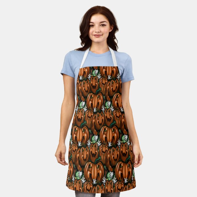 Pumpkins Apron (Worn)