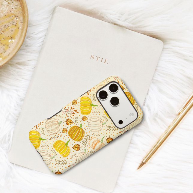 Pumpkins Autumn Fall Harvest Pattern Case-Mate iPhone Case (Creator Uploaded)