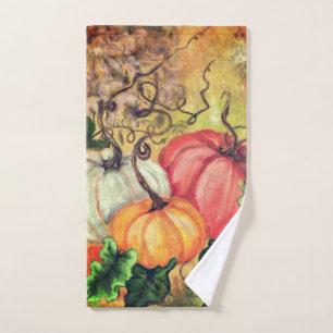 Pumpkins Bath Towels