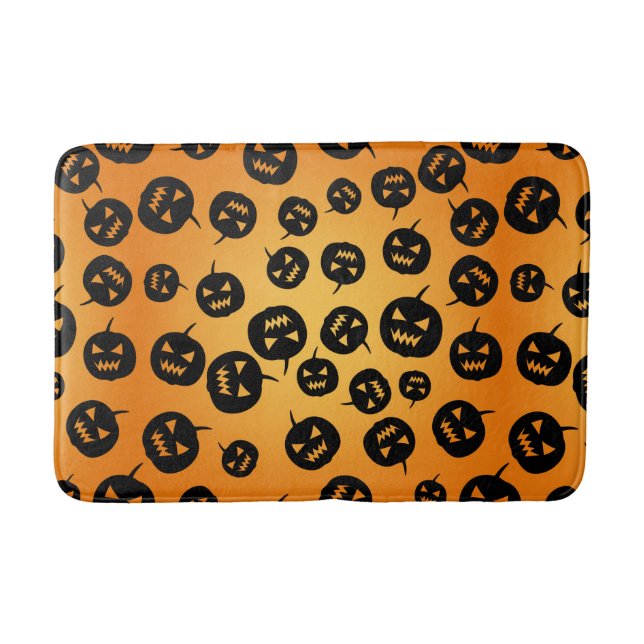 Pumpkins Bathroom Mat (Front)