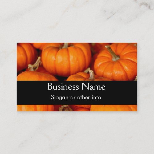 Pumpkins Business Card