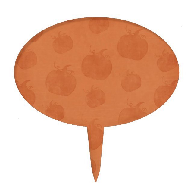 Pumpkins Cake Topper (Front)