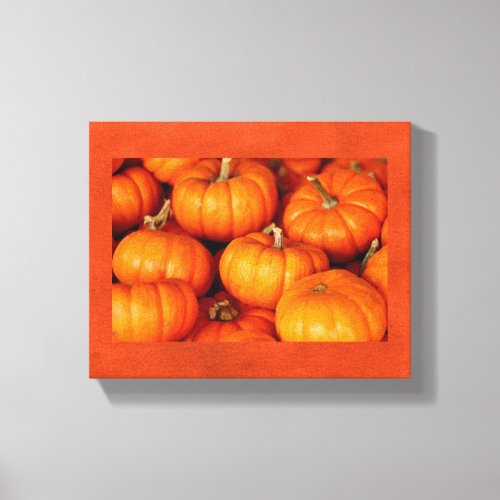 Pumpkins Canvas Print