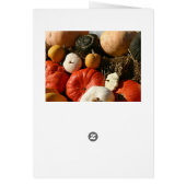 Pumpkins card (Back)
