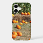 Pumpkins, Corn and Hay Autumn Harvest Photography iPhone 17 Case
