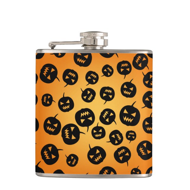 Pumpkins Flask (Front)