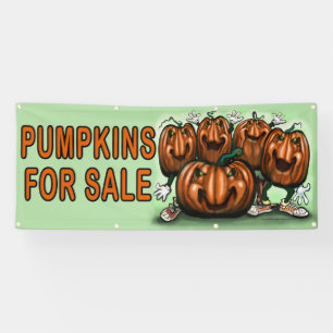 Pumpkins for Sale Banner