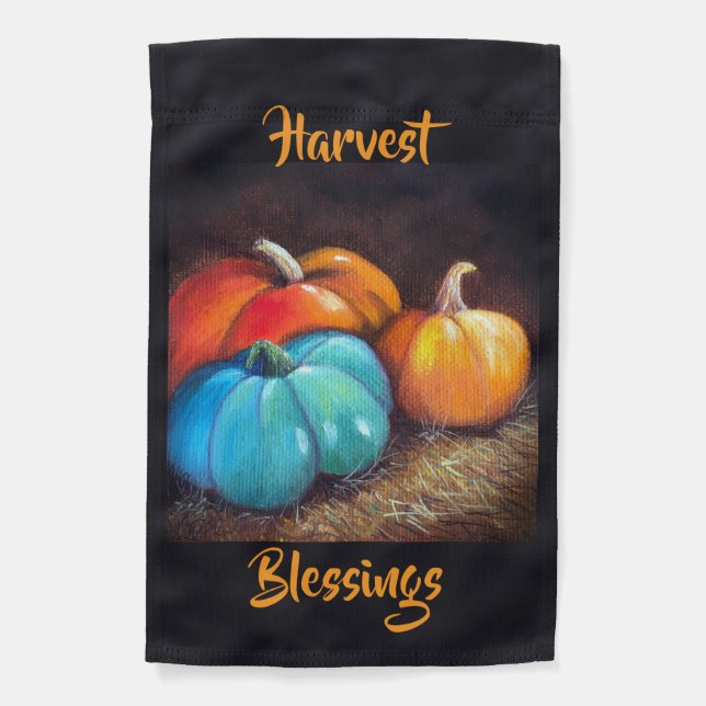 Pumpkins Garden Flag (Front)