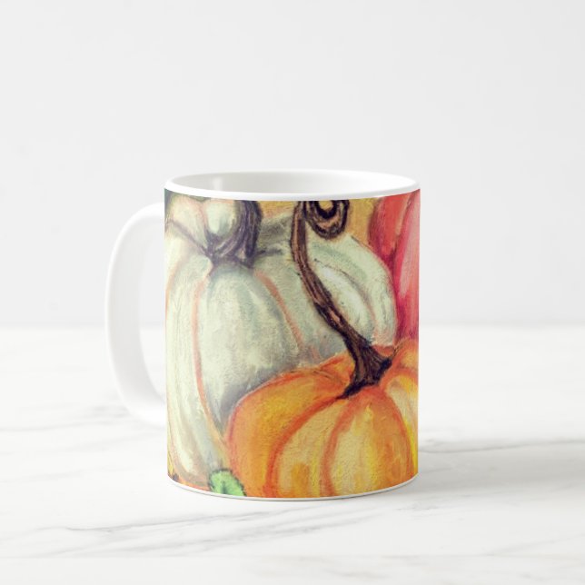 Pumpkins Halloween Coffee Mug (Front Left)