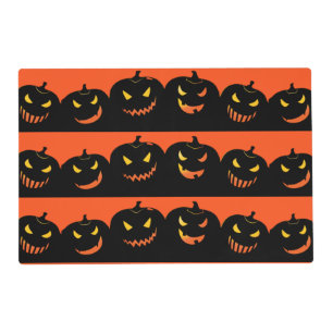 Pumpkins Halloween Placemat