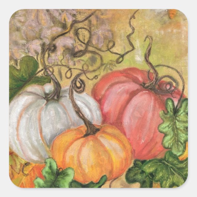 Pumpkins Halloween Stickers (Front)