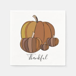 Pumpkins Happy Thanksgiving