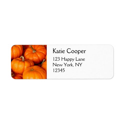 Pumpkins Label