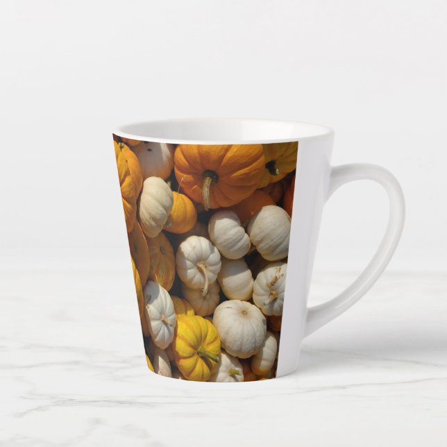 Pumpkins Latte Mug (Right)
