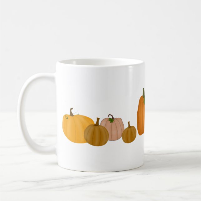 Pumpkins Mug (Left)