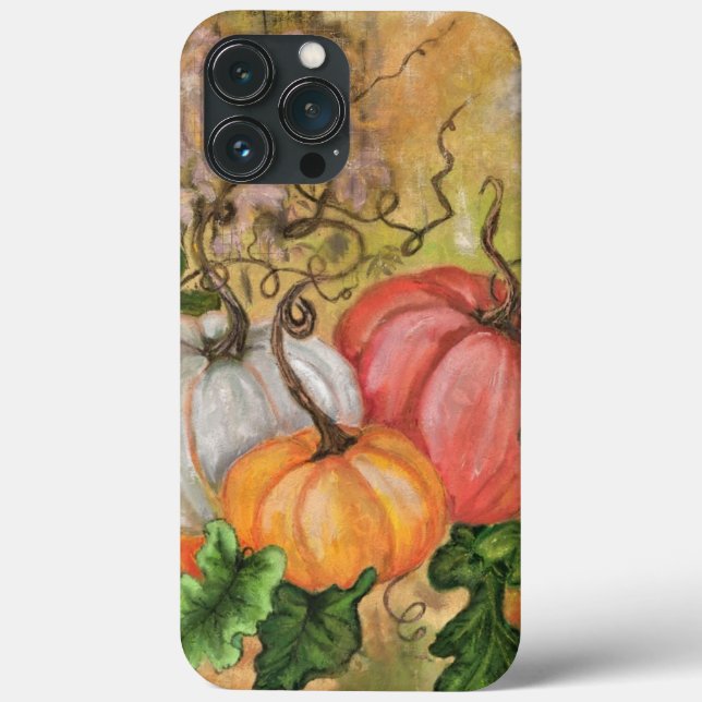 Pumpkins - Painting - Halloween Case-Mate iPhone Case (Back)