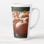 Pumpkins Photo for Fall, Halloween or Thanksgiving Latte Mug