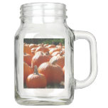 Pumpkins Photo for Fall, Halloween or Thanksgiving Mason Jar
