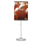 Pumpkins Photo for Fall, Halloween or Thanksgiving Table Lamp (Front)