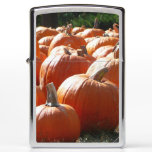 Pumpkins Photo for Fall, Halloween or Thanksgiving Zippo Lighter