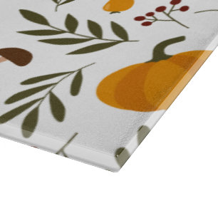 Pumpkins, Pomegranates & Pears Cutting Board
