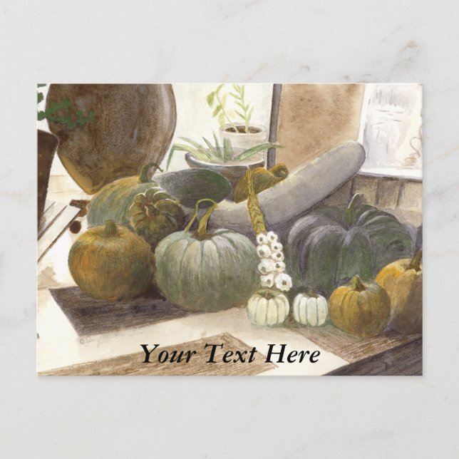 Pumpkins Postcard (Front)