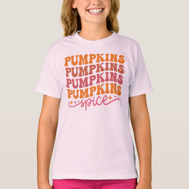 Pumpkins Pumpkins Pumpkins Pumpkins Spice T-Shirt (Front)