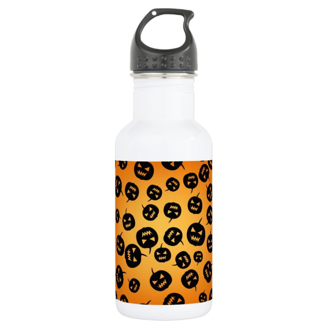 Pumpkins Stainless Steel Water Bottle (Front)
