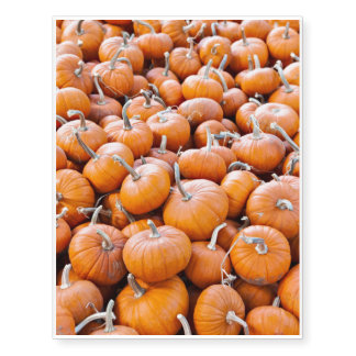 Pumpkins Temporary Tattoos