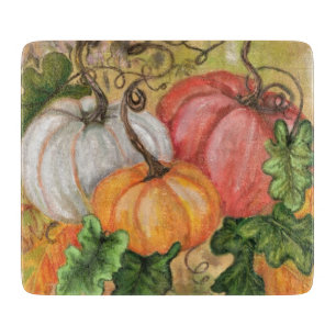 Pumpkins - Watercolor Cutting Board