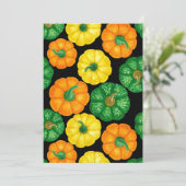 Pumpkins watercolor pattern 3 (Standing Front)