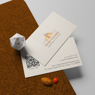 Pumpkinscape Fall Home Decor Concierge Business Card