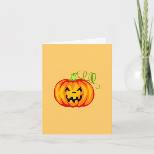 Pumpkint Card