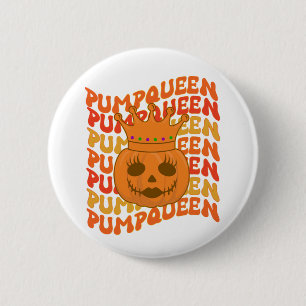 PumpQueen Halloween Couple Matching Costume Button