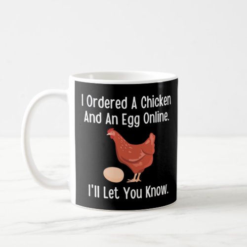 Pun Dad Joke  Chicken  Egg Online  Coffee Mug