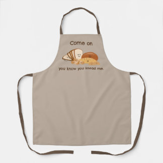 Pun Filled Bread Design Apron