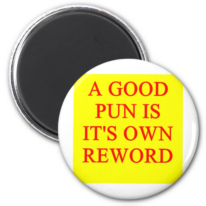 pun on puns magnets