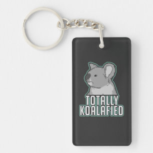 Pun - Totally Koalafied Keychain