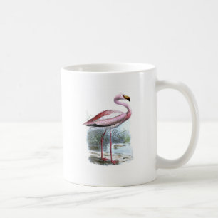 Puna Flamingo Vintage Illustration Coffee Mug