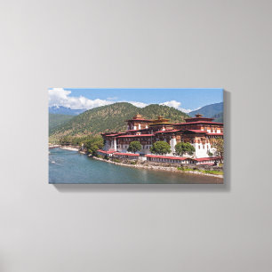 Punakha Dzong - Bhutan Canvas Print