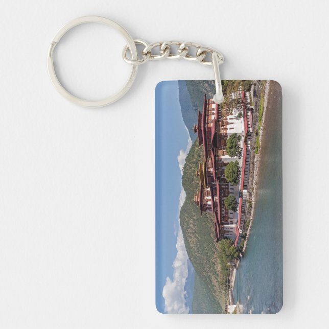 Punakha Dzong - Bhutan Keychain (Front)