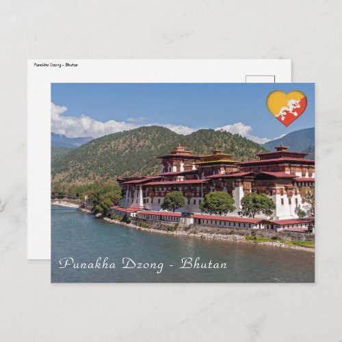 Punakha Dzong _ Bhutan Postcard