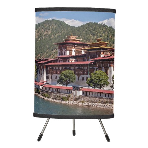 Punakha Dzong _ Bhutan Tripod Lamp