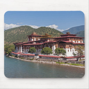 Punakha Dzong in Bhutan Mouse Pad