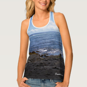 Punalu'u Black Sand Beach Hawaii Tank Top