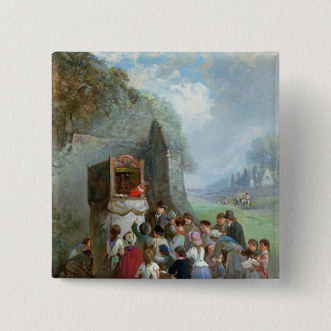 Punch and Judy Button (Front)
