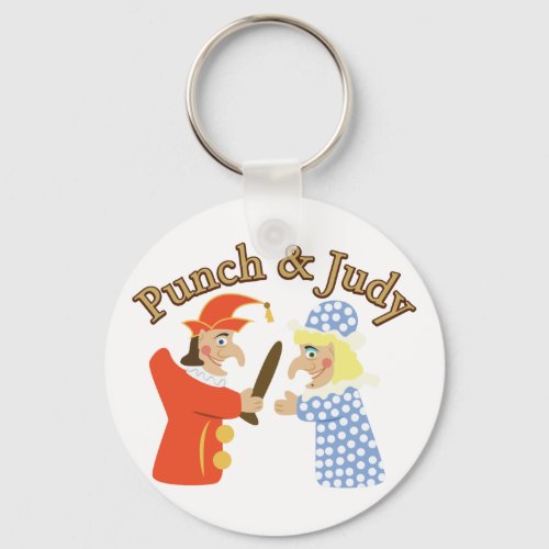 Punch and Judy Keychain